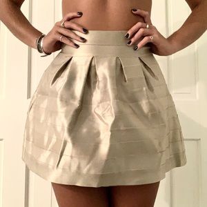 Gold Bubble Skirt